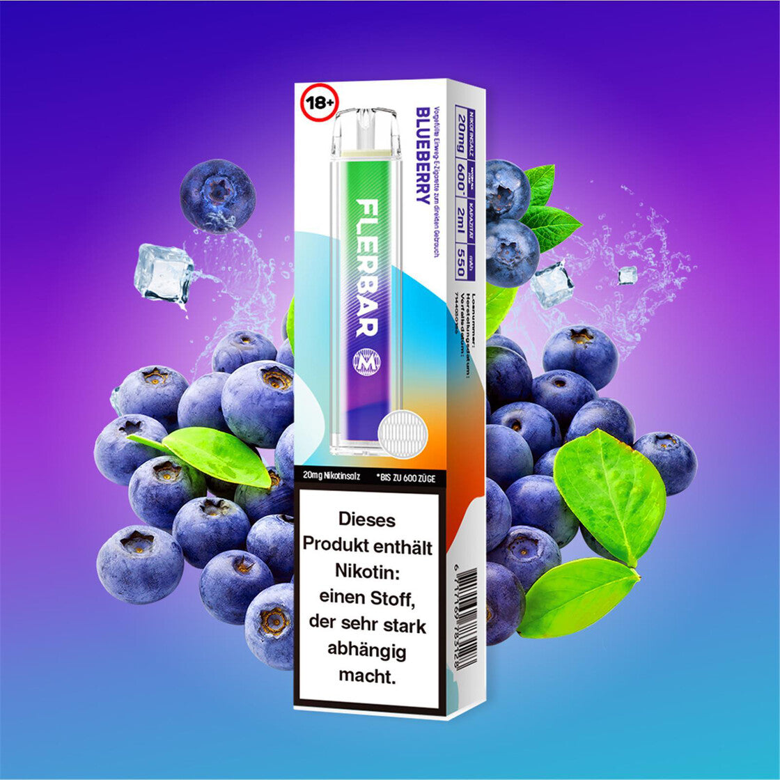 Z Flerbar E-Shisha 600 Züge - 20mg/ml