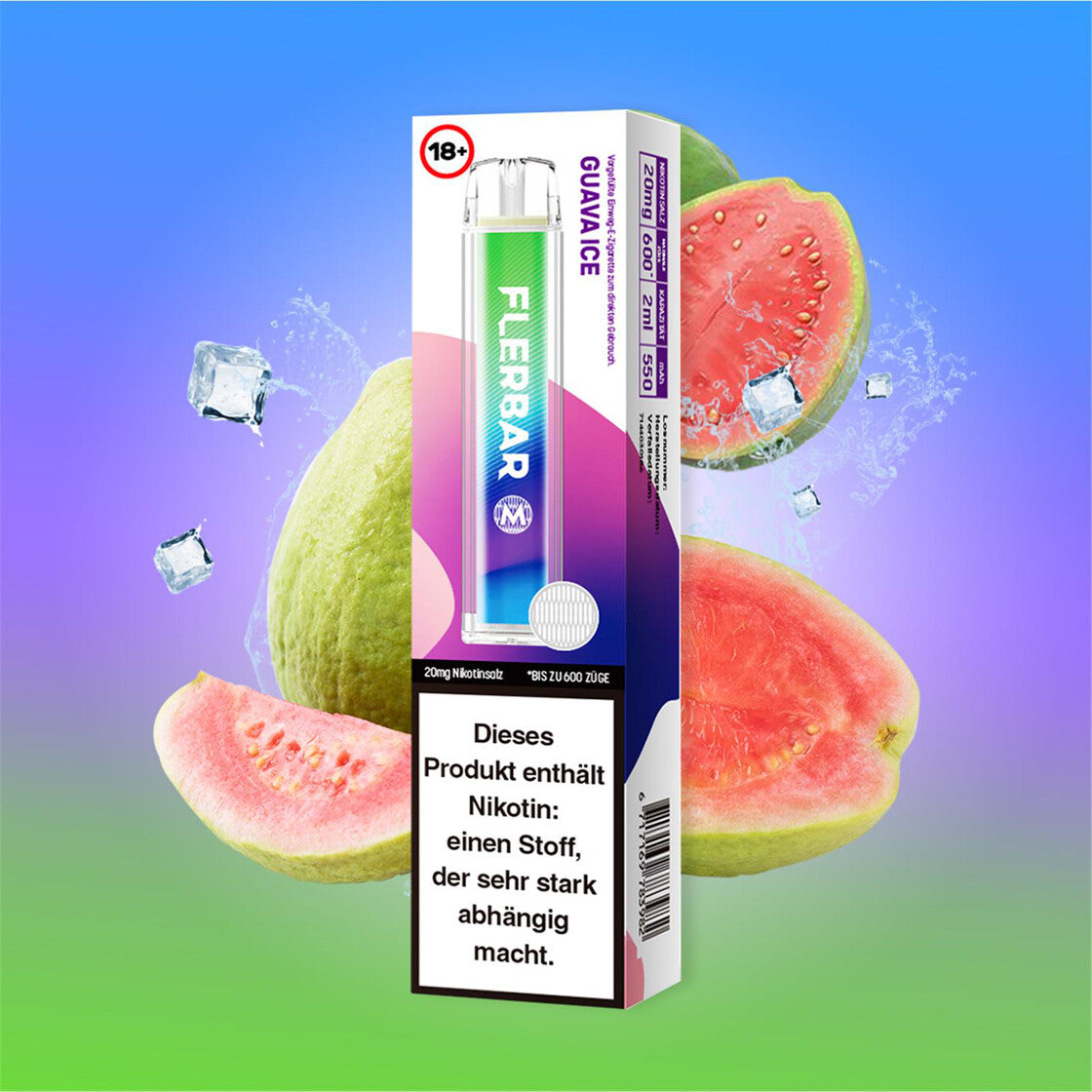 Z Flerbar E-Shisha 600 Züge - 20mg/ml